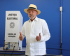 Luiz Inácio Lula da Silva vota em São Bernardo do Campo durante o primeiro turno das eleições de 2026.