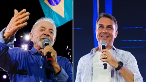 Fl&aacute;vio Bolsonaro lidera corrida pela Presid&ecirc;ncia com 47% das urnas apuradas no Brasil; acompanhe ao vivo