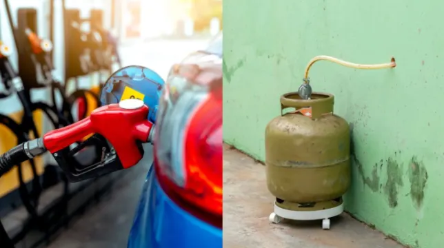 Bomba de combust&iacute;vel em posto durante reajuste do ICMS da gasolina e do diesel em 2027.
