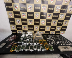 PM apreende 180 pedras de crack no Buraco Quente, em Divin&oacute;polis