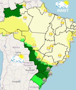 Divin&oacute;polis ter&aacute; s&aacute;bado de calor e chance de chuva &agrave; noite