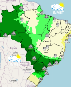 Previsão do tempo em Divinópolis aponta calor e chuva isolada neste domingo