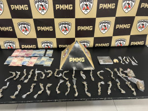 PM apreende drogas e prende suspeito no bairro Nações